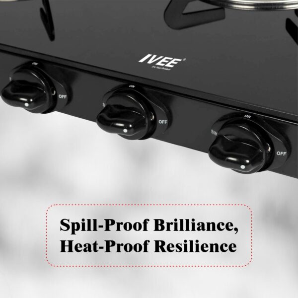3 burner gas stove