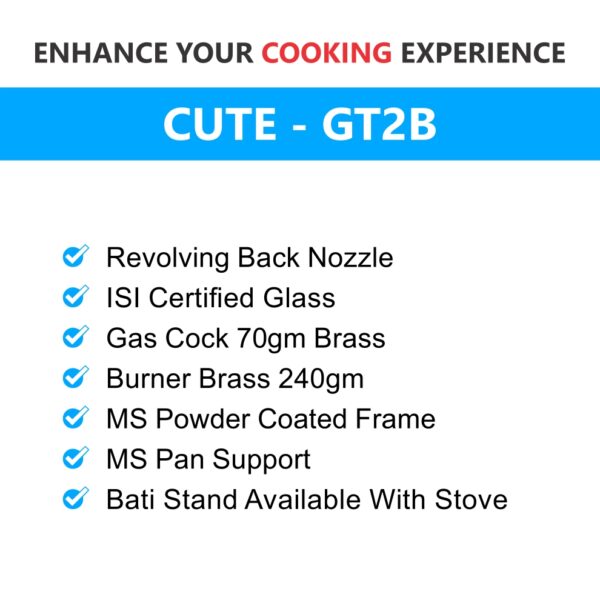 IVEE CUTE - 2 Burner LPG STOVE