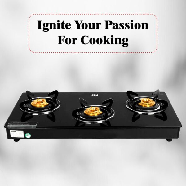 IVEE MARVEL - GT 3 Burner LPG STOVE